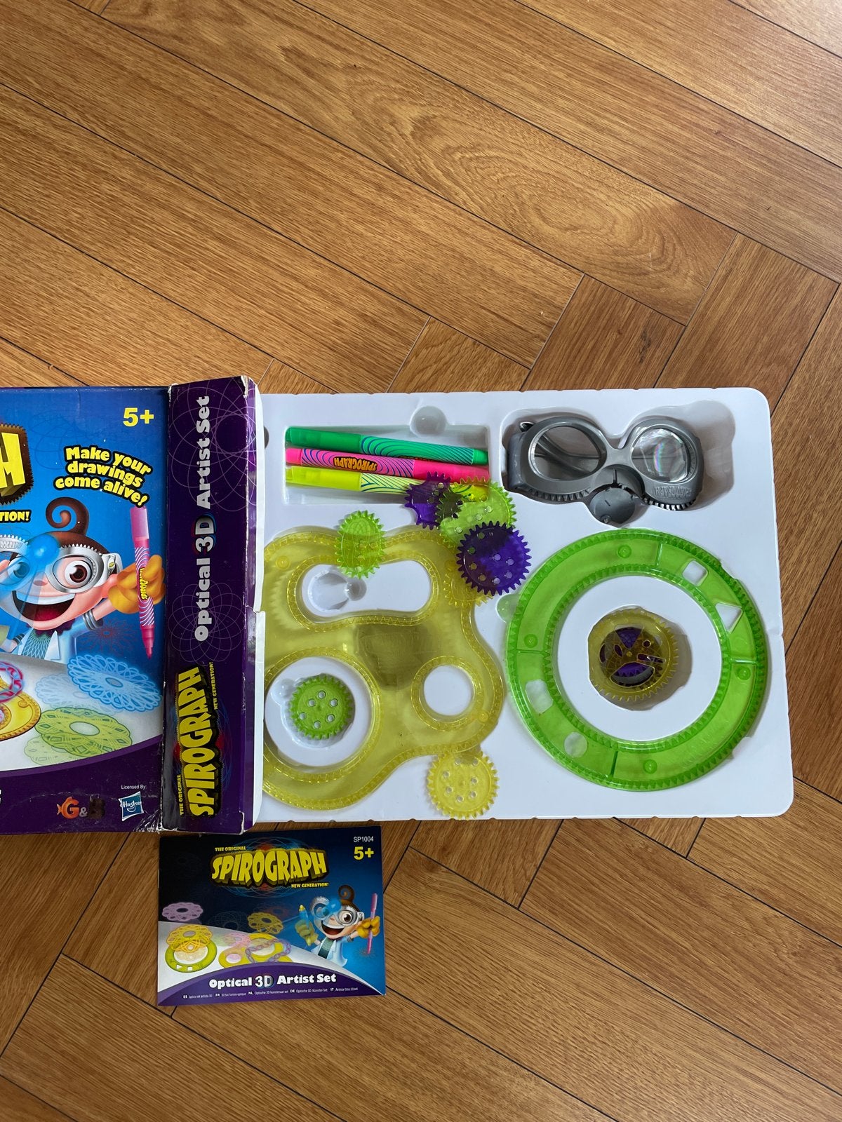 Spirograph Optical 3D Artist Set - Nieuwstaat, Ophalen of Verzenden, Gebruikt, Knutselen