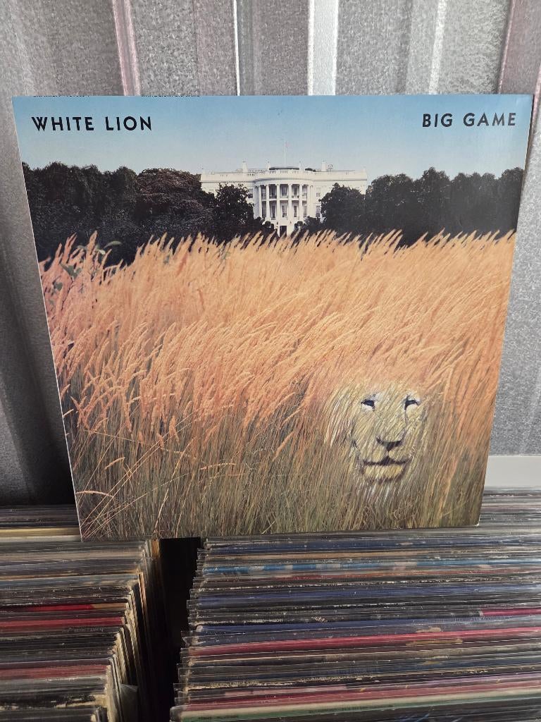 Hardrock/Metal lp WHITE LION: BIG GAME, Ophalen of Verzenden