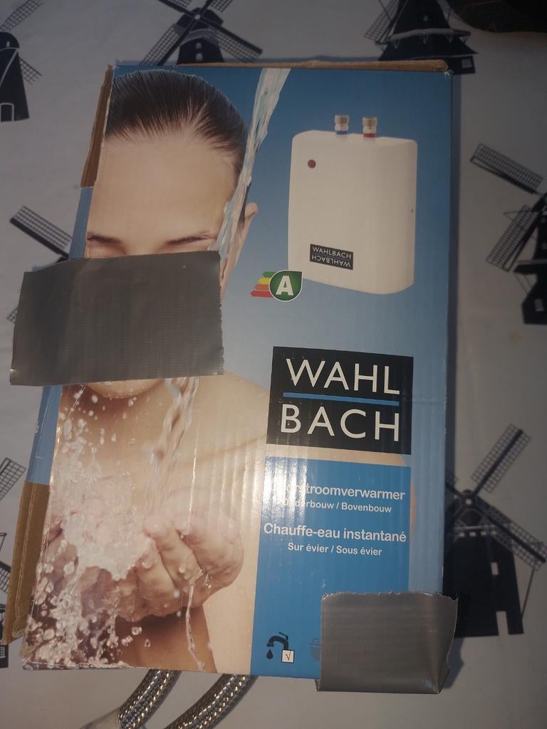 Wahlbach doorstroom boiler 5,5kW, Nieuw, Minder dan 3 jaar oud, Minder dan 20 liter, Boiler