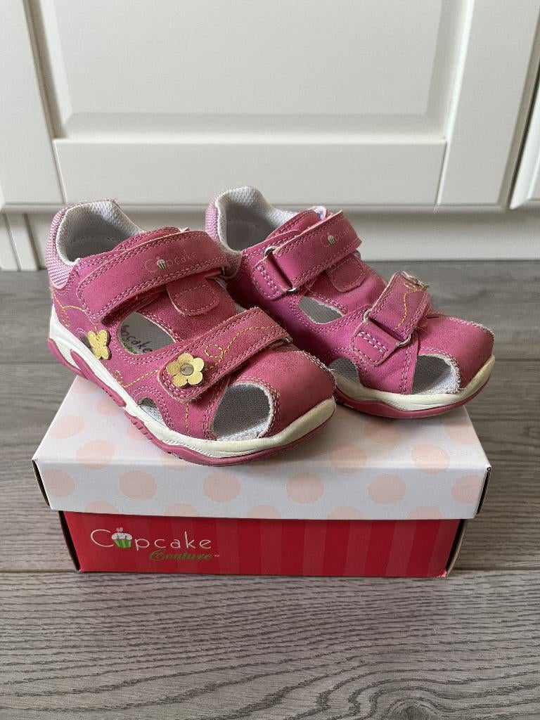 Cupcake schoen roze maat 24, Gebruikt, Meisje, Schoenen, Cupcake