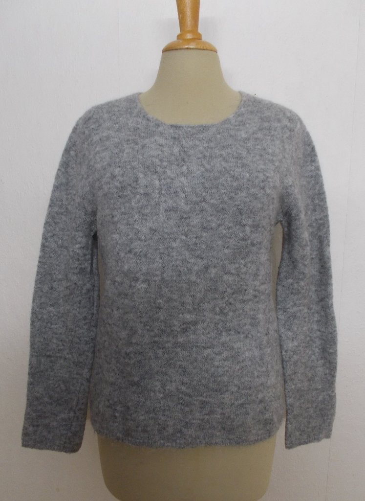Mooie grijze wol mix trui van Cathrine Hammel (Norway) M, Kleding | Dames, Truien en Vesten, Verzenden, Zo goed als nieuw, Maat 38/40 (M)
