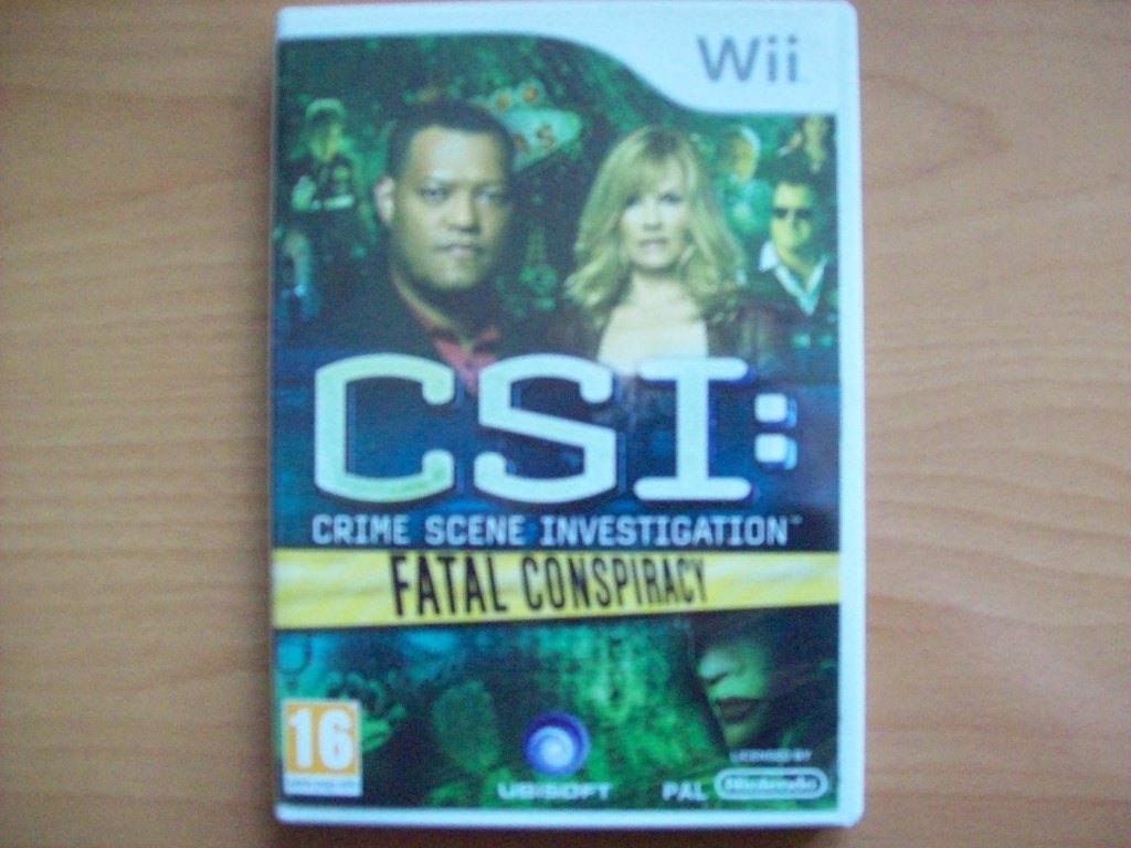 CSI: Fatal Conspiracy (Met boekje!) Nintendo Wii, Puzzel en Educatief, 1 speler, Ophalen of Verzenden, Zo goed als nieuw