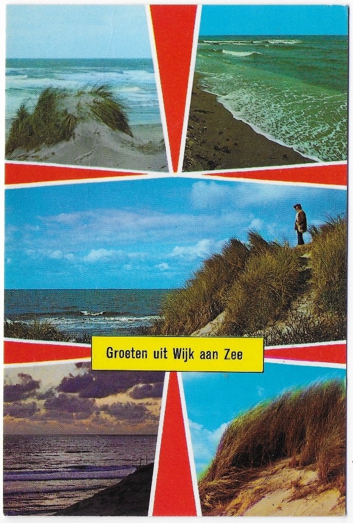 Wijk aan Zee Gelopen Ansichtkaart ( B6258), Ophalen of Verzenden, 1980 tot heden, Gelopen, Noord-Holland