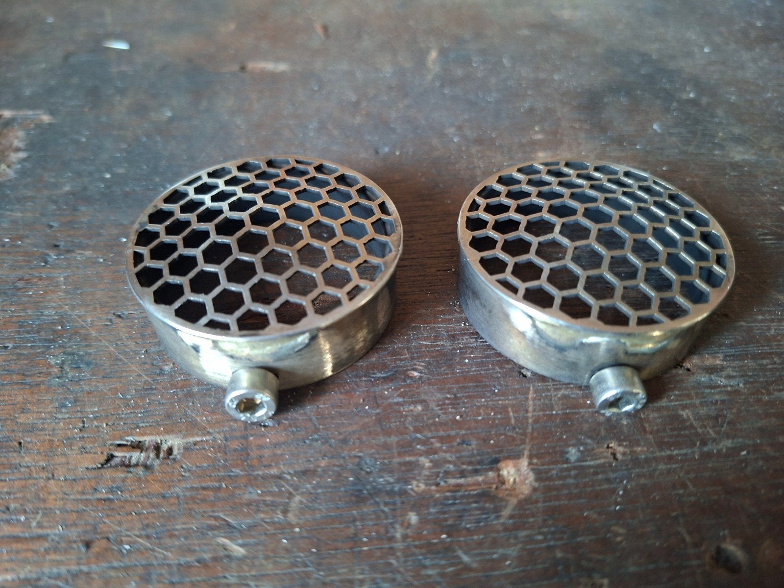 Db killers, motogp style 48,5mm, Motoren, Onderdelen | Merk-onafhankelijk, Gebruikt, Ophalen of Verzenden