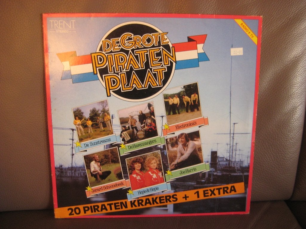 De Grote Piratenplaat, Ophalen of Verzenden, Zo goed als nieuw, 12 inch, Levenslied of Smartlap