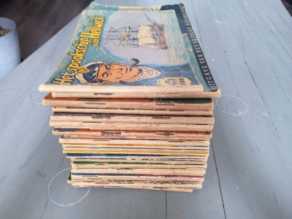 26 x nette Kapitein Rob stripboekjes in onblong formaat., Boeken, Eén stripboek, Ophalen of Verzenden, Gelezen