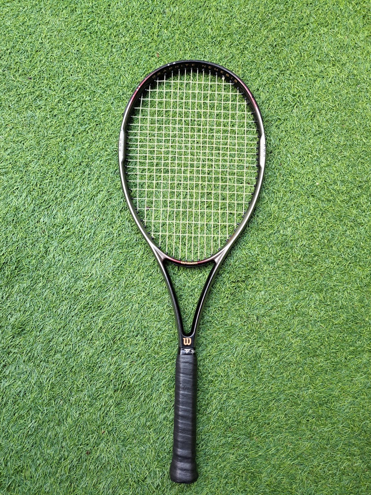 Wilson Nemesis High Beam PWS series L2
Tennisracket Antracie, L2, Gebruikt, Ophalen of Verzenden, Wilson
