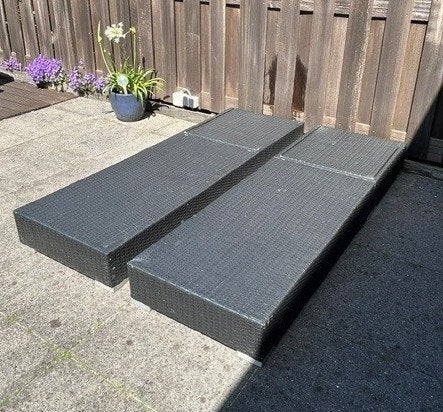 tuinstoelen, Tuin en Terras, Tuinstoelen, Ophalen, Gebruikt, Kunststof, Verstelbaar