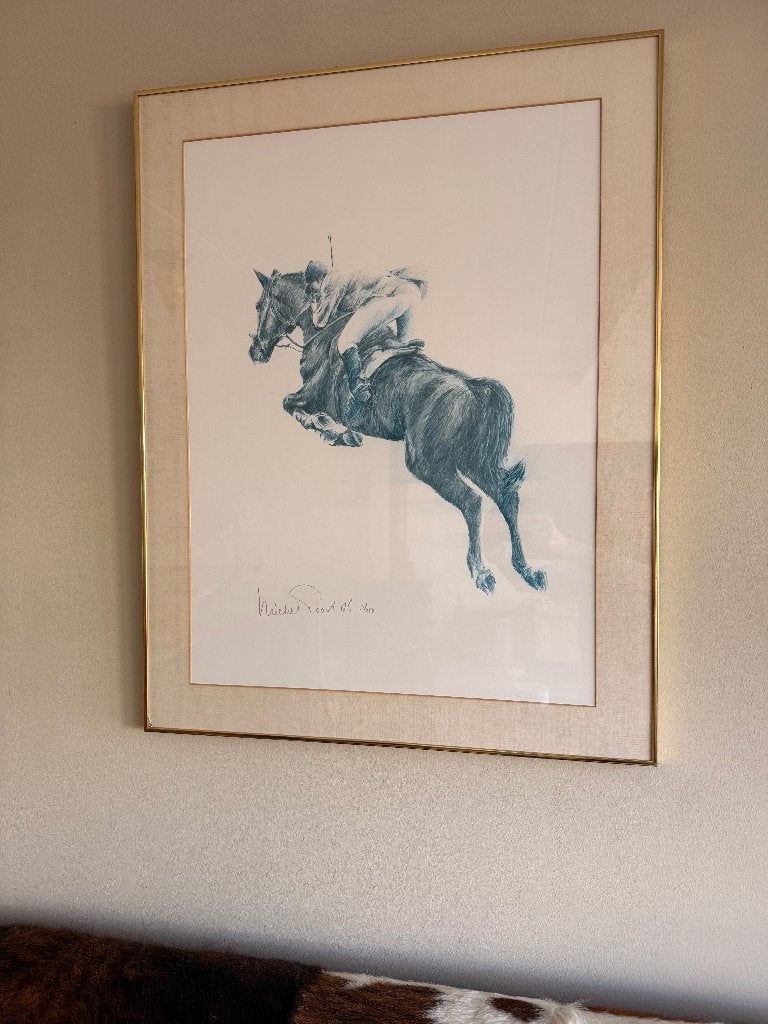 Lithografie ( Michél Poort ), Ophalen, Gesigneerd, Lithografie, Dieren en Natuur