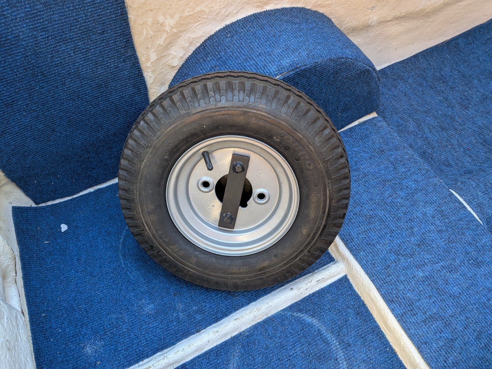 Compacte aanhanger met Schotse vlag design, Motoren, Ophalen of Verzenden, Gebruikt