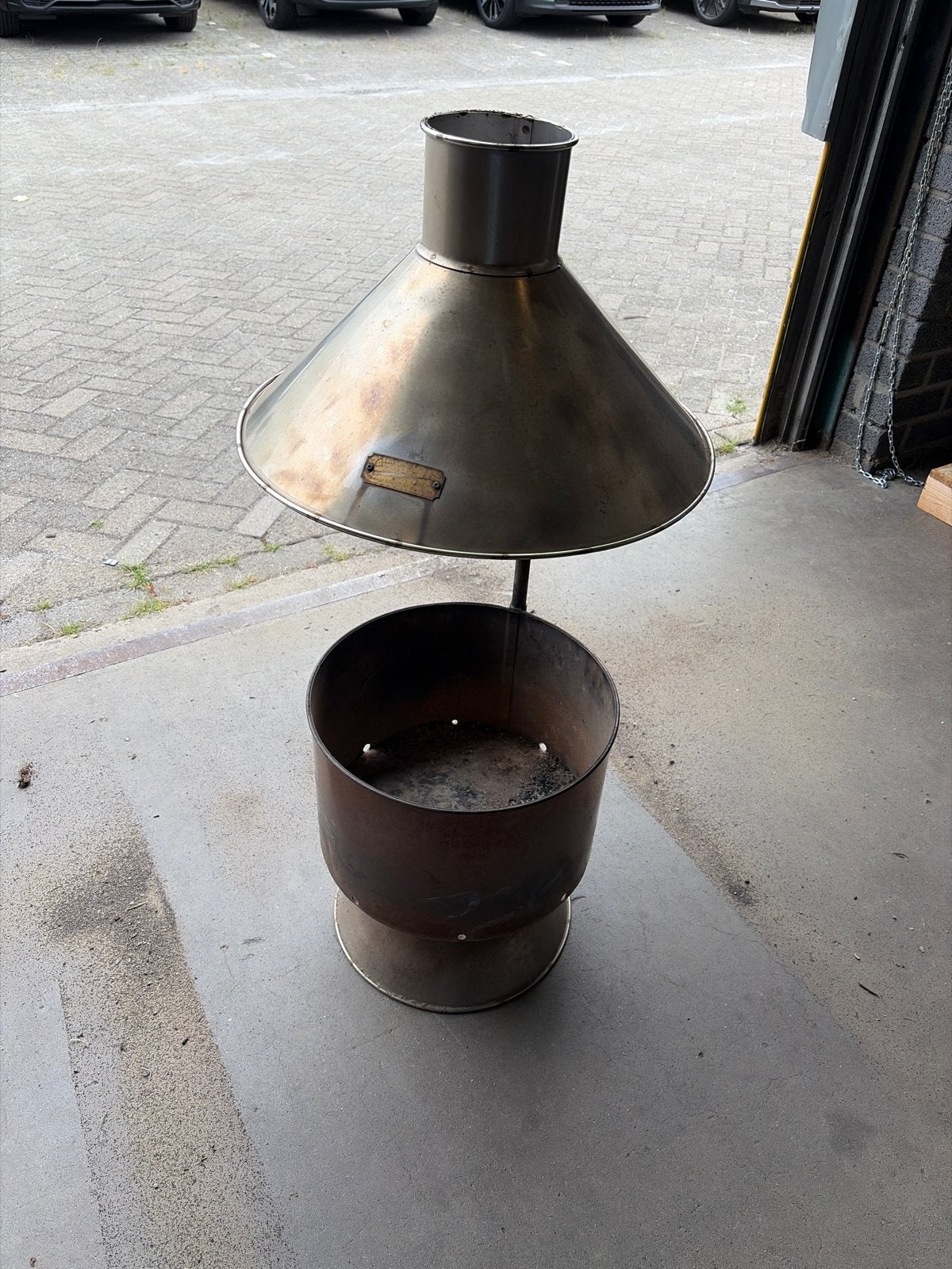 Captain's Fire Vuurkorf - 118 cm hoog, Ø 40 cm - Wolvega, Ophalen, Gebruikt, Vuurkorf