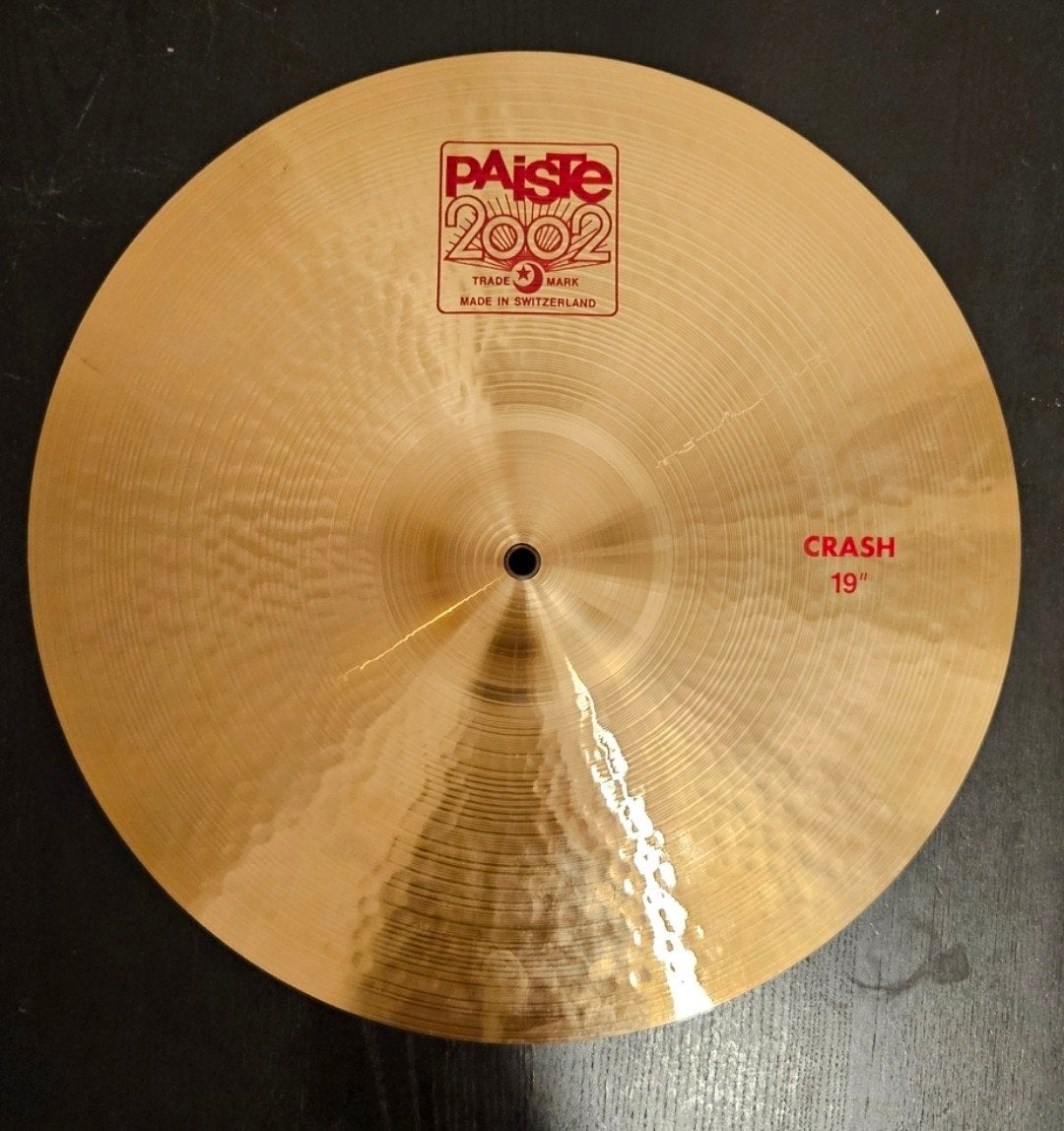 Paiste 2002 Crash 19 inch, Ophalen of Verzenden, Zo goed als nieuw