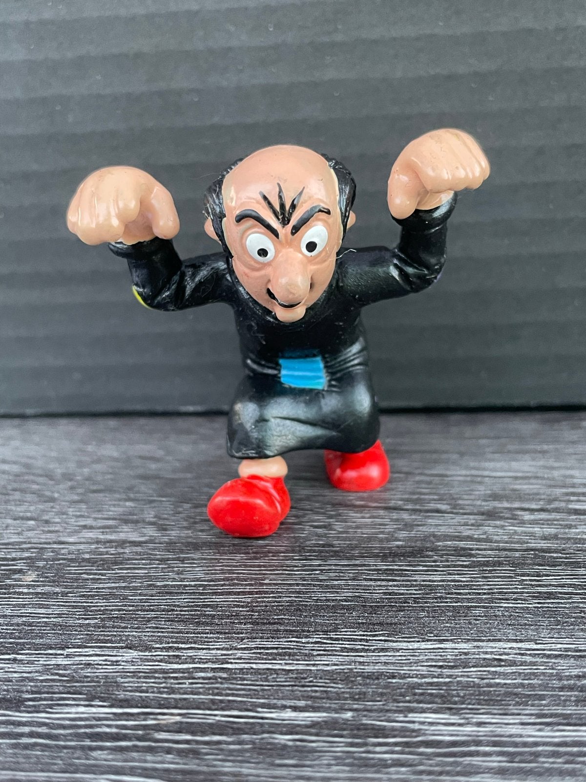 Gargamel Smurfen Figuur - Vintage Verzamelobject, Ophalen of Verzenden, Gebruikt