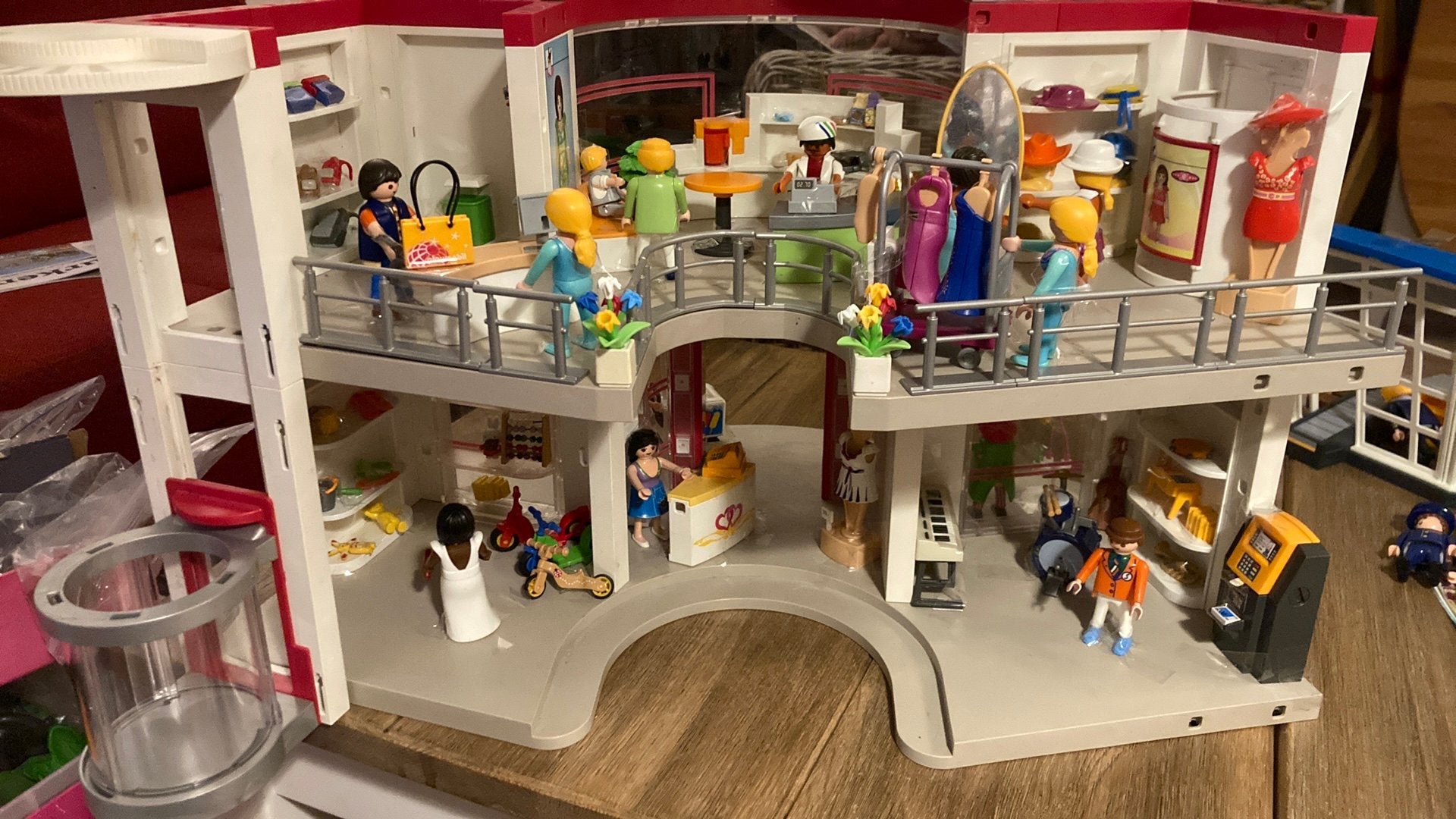 Playmobil winkelcentrum, Ophalen, Zo goed als nieuw