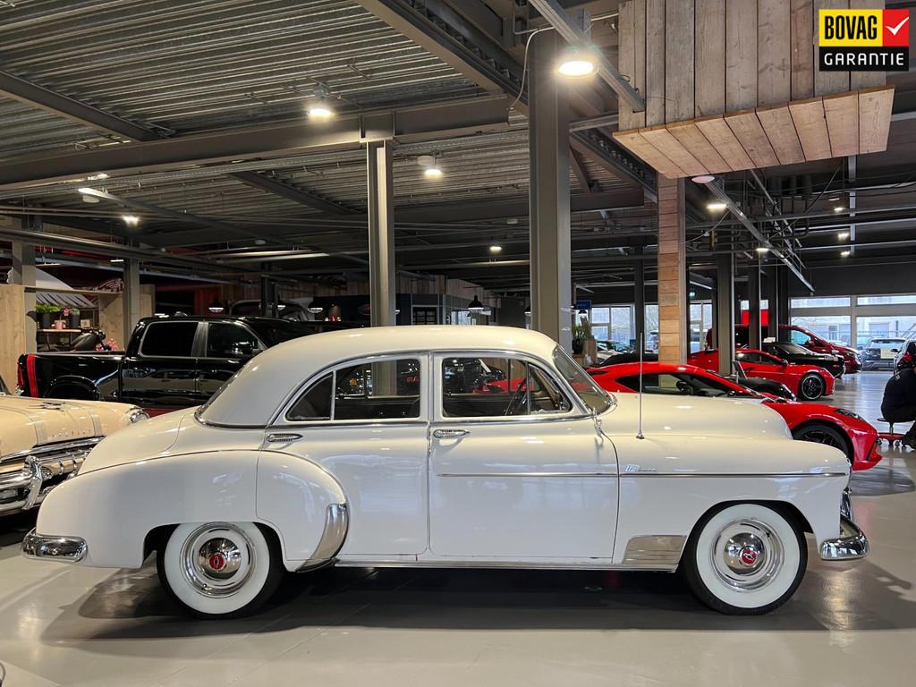 Chevrolet De Luxe 1949, Auto's, Chevrolet, Bedrijf, Te koop, Overige modellen, Benzine, Sedan, Handgeschakeld, Geïmporteerd, Wit