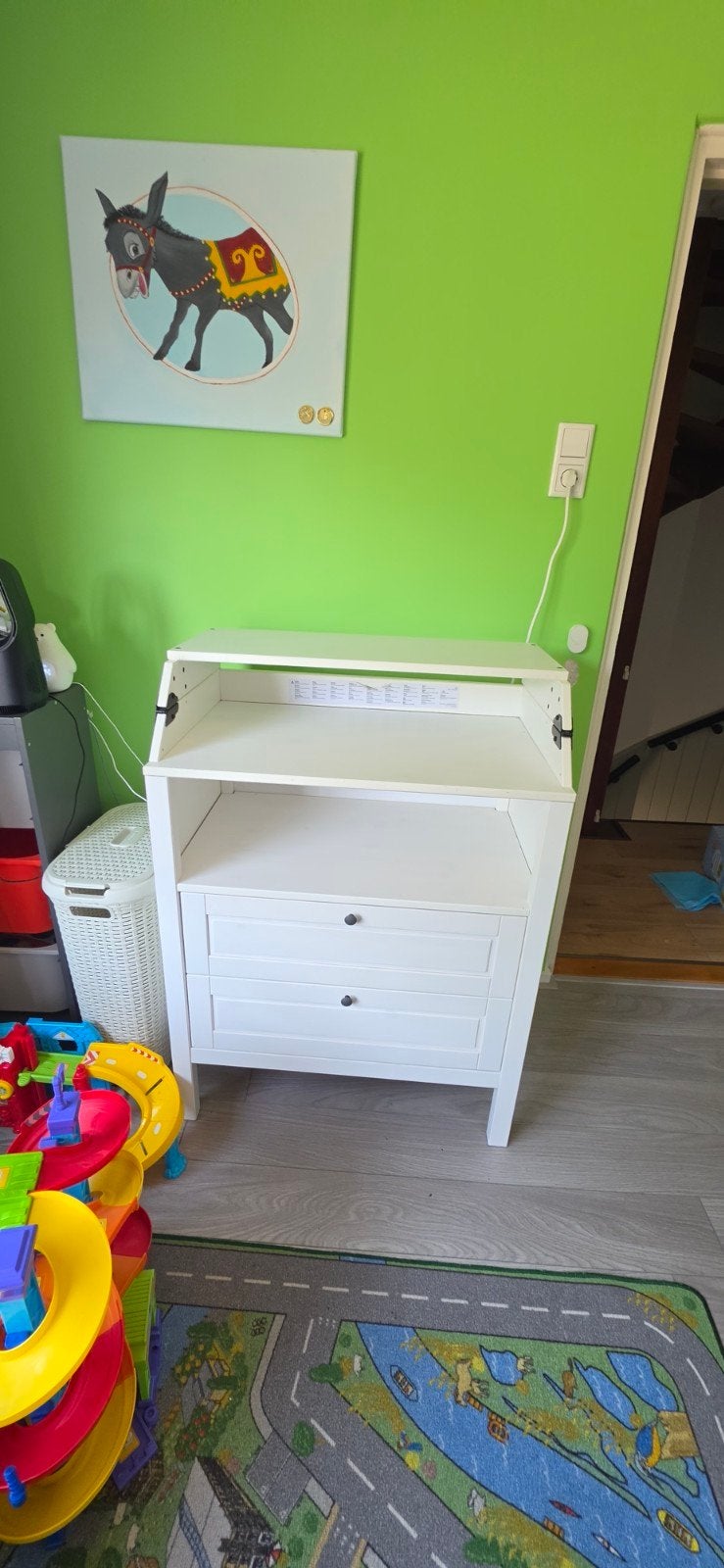 Ikea Sundvik Commode - Wit, Ophalen, 50 tot 70 cm, Zo goed als nieuw, 75 tot 100 cm