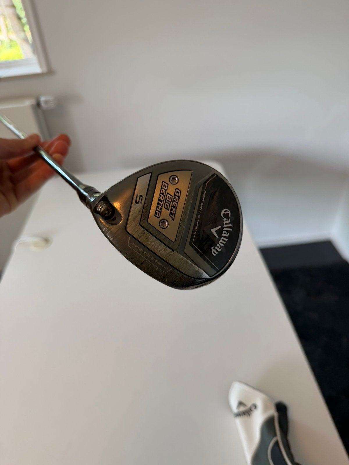 Callaway Great Big bertha hout 5 - ZGAN - shaft naar keuze, -, Ophalen of Verzenden, Zo goed als nieuw, Club