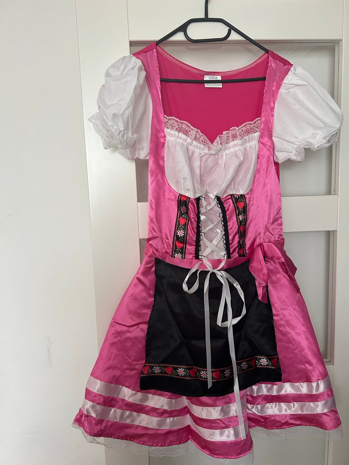 Roze Dirndl Jurk - Oktoberfest Kostuum Maat M, Maat 38/40 (M), Nieuw, Ophalen of Verzenden, Overige thema's