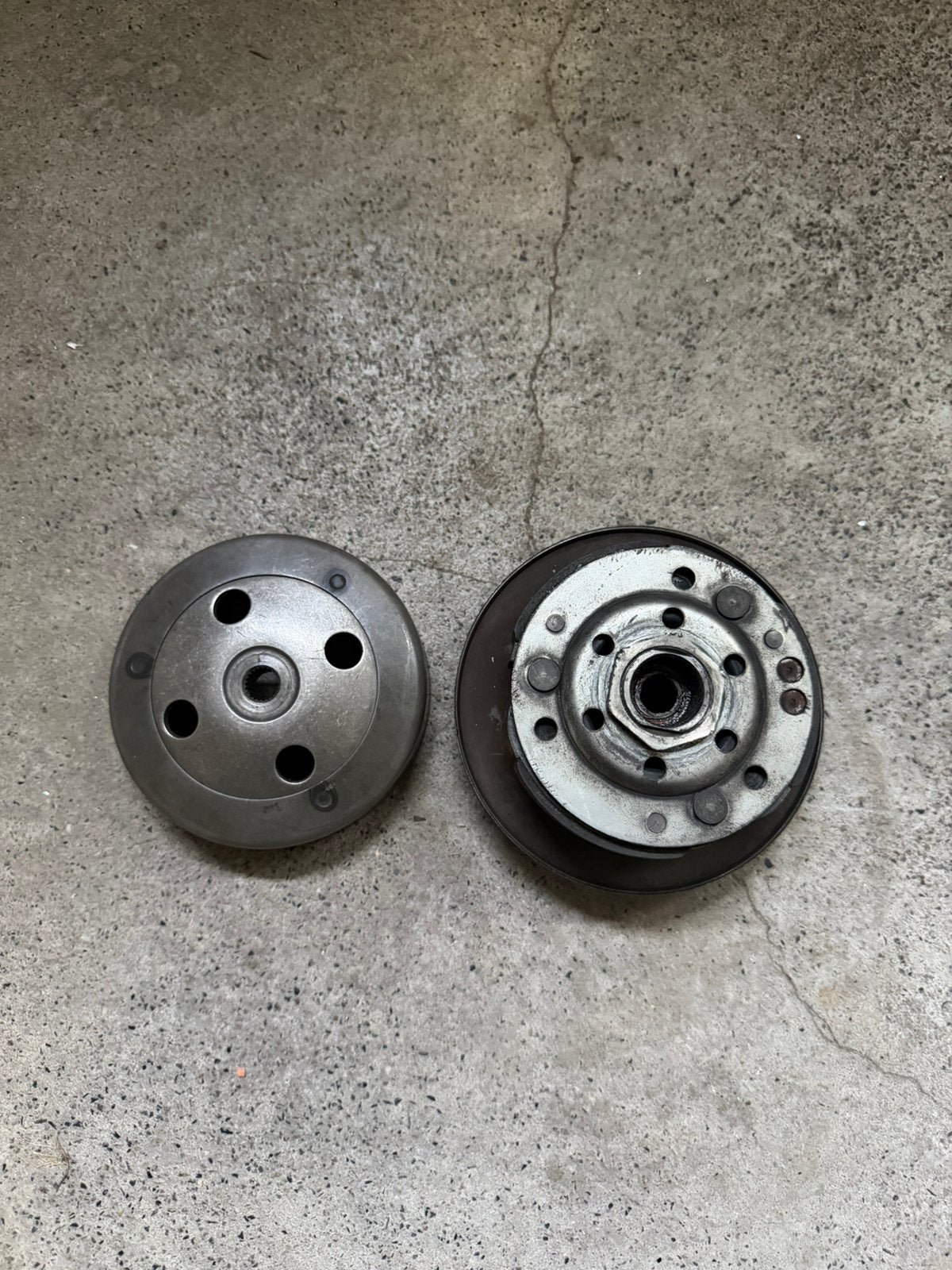 Originele koppeling vespa sprint, Ophalen, Gebruikt