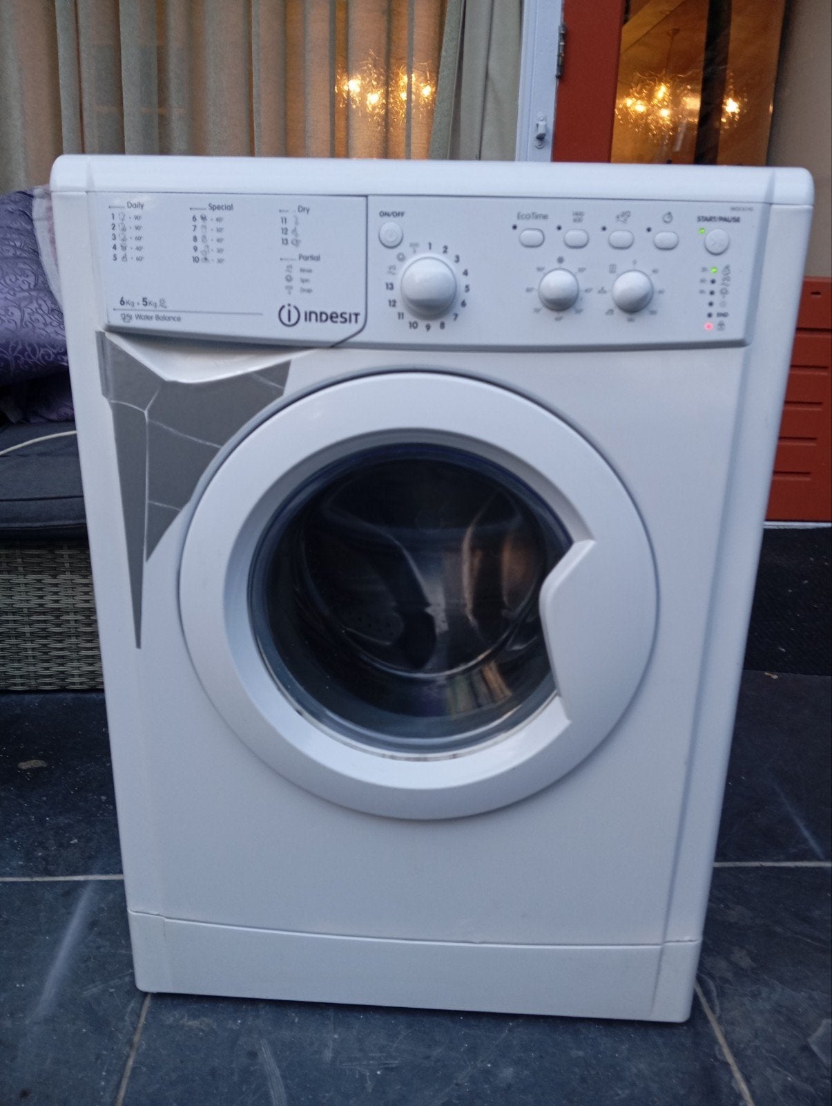 wasdroogcombinatie 2 in1Combi Wash Dryer 6+5, Ophalen of Verzenden, Zo goed als nieuw, 85 tot 90 cm, 1200 tot 1600 toeren