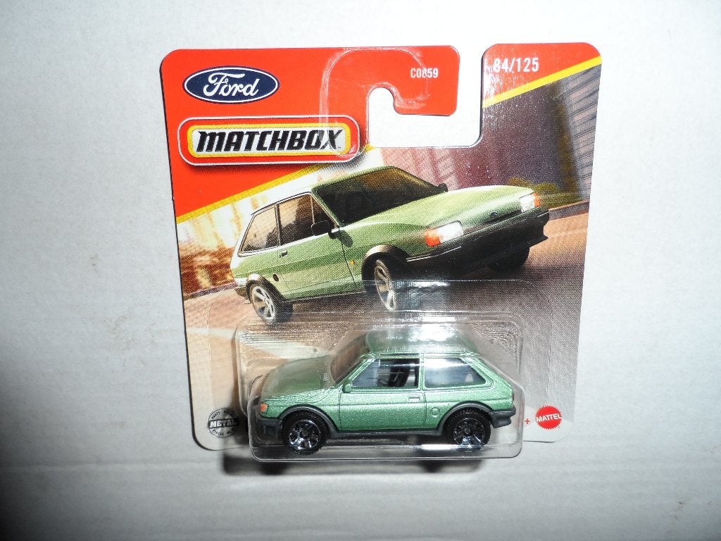 Matchbox - 1983 Ford Fiesta MK2 (groen) 1:64, Ophalen of Verzenden, Nieuw, Auto