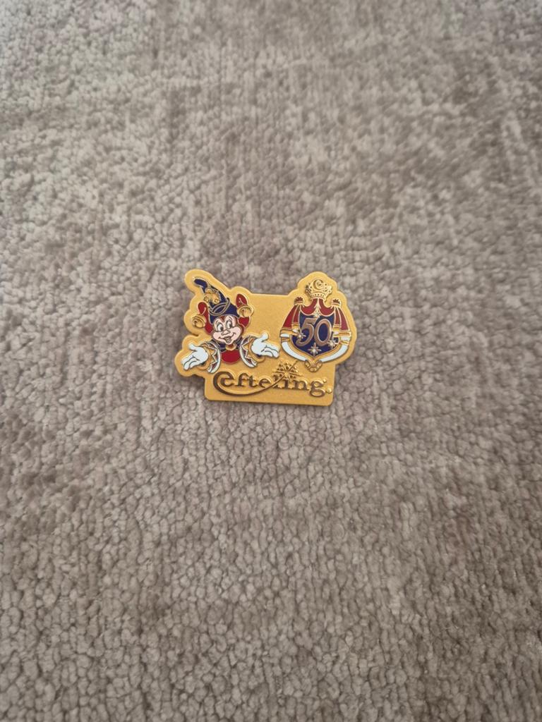 Efteling Pin 50 Jaar, Verzamelen, Ophalen of Verzenden, Button of Speldje