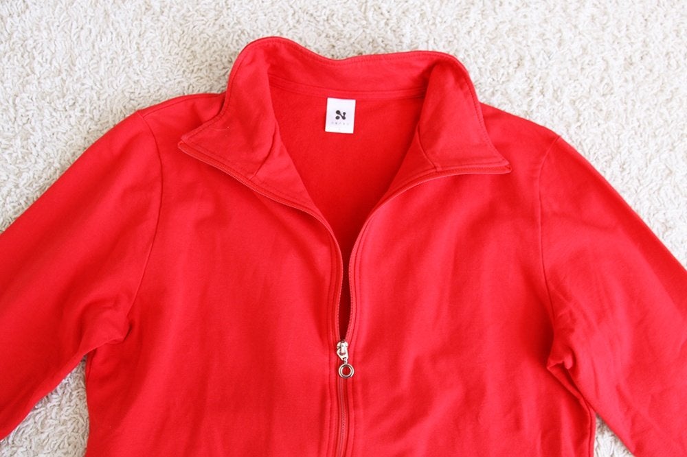Rood Vestje Nanso (L) - 60 € 35,-, Kleding | Dames, Nanso, Maat 42/44 (L), Ophalen of Verzenden, Zo goed als nieuw