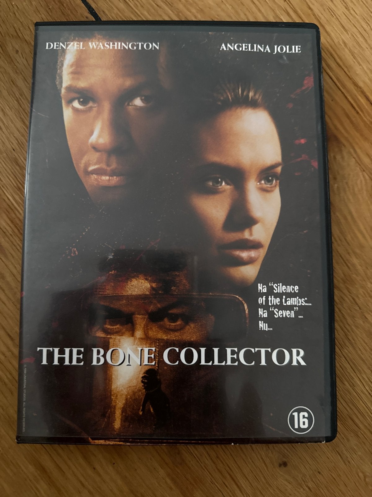 The Bone Collector DVD - Denzel Washington, Angelina Jolie, Psychologische thriller, Vanaf 16 jaar, Nederlands, Ophalen of Verzenden