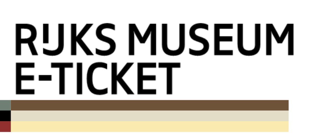 Twee tickets Rijksmuseum zaterdag 17 oktober, Tickets en Kaartjes, Twee personen, Ticket of Toegangskaart