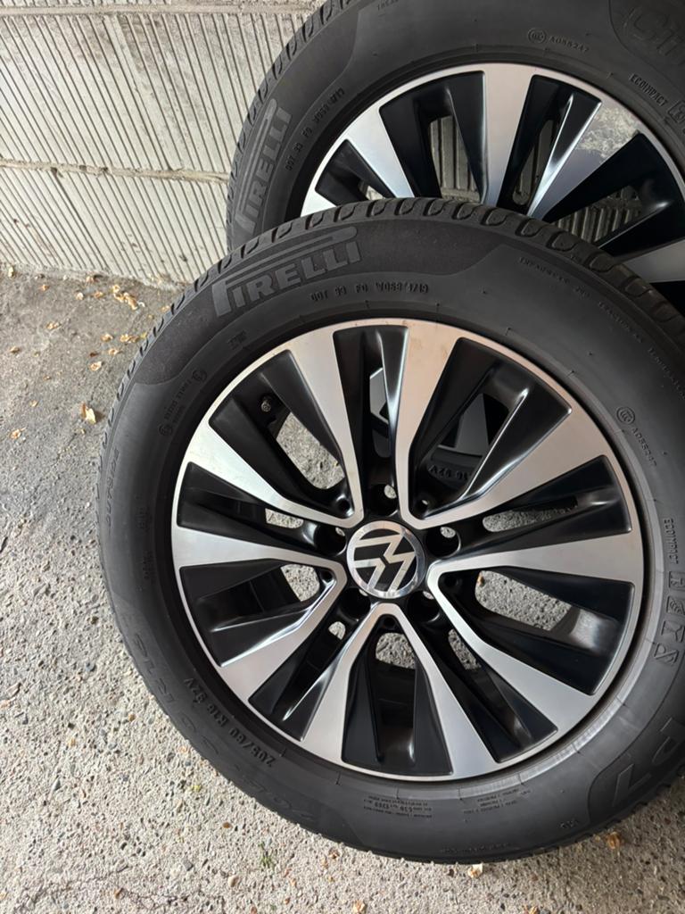 Velgen met zoner bande Vw Golf, Auto-onderdelen, 16 inch, Zomerbanden, 205 mm, Ophalen of Verzenden