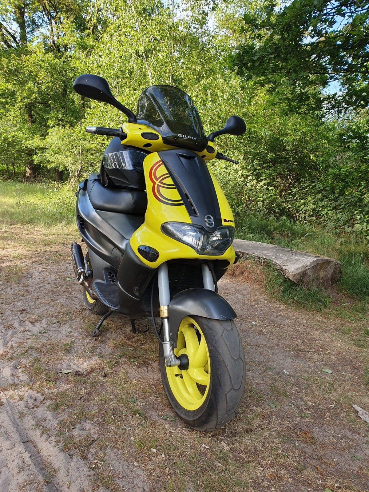 te koop gilera runner met brommer kenteken, Ophalen, Zo goed als nieuw, Piaggio