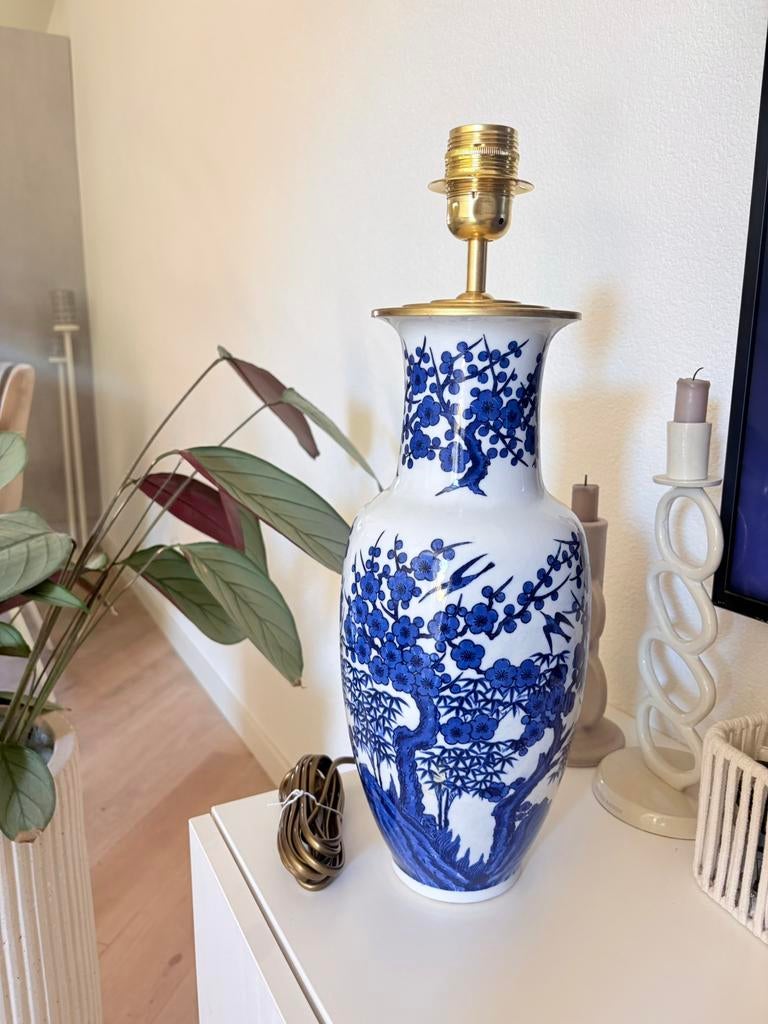 Prachtige vaaslamp, Antiek en Kunst, Ophalen of Verzenden
