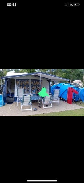 Dorema voortent en luifel caravan 800-825 cm maat 7, Caravans en Kamperen, Voortenten en Luifels, Ophalen, Zo goed als nieuw, Ten Cate All Season 200g/m2