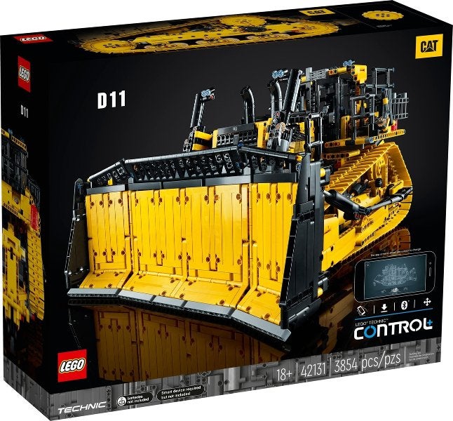 Lego Technic 42131 Cat D11 Bulldozer, Lego, Nieuw, Ophalen of Verzenden, Technic