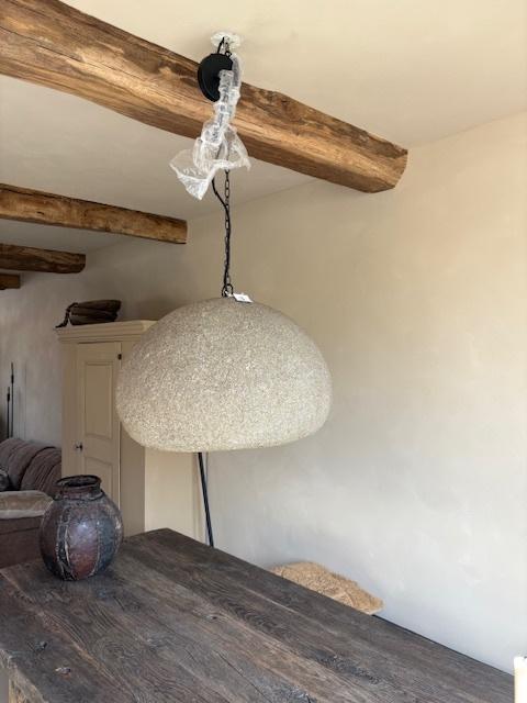 hanglampen japandi wabi sabi stoer landelijk, Ophalen, Overige materialen, Japandi wabi sabi landelijk stoer, Nieuw