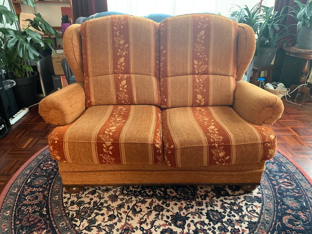 2 Persoons bankstel / Sofa, modern barok-style/look, Ophalen, Gebruikt, Barok, 150 tot 200 cm