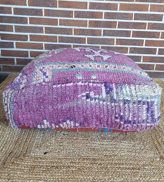 Marokkaanse vintage berber poef, poefs marokko, Huis en Inrichting, Banken | Voetenbanken en Poefen, Ophalen of Verzenden, Nieuw