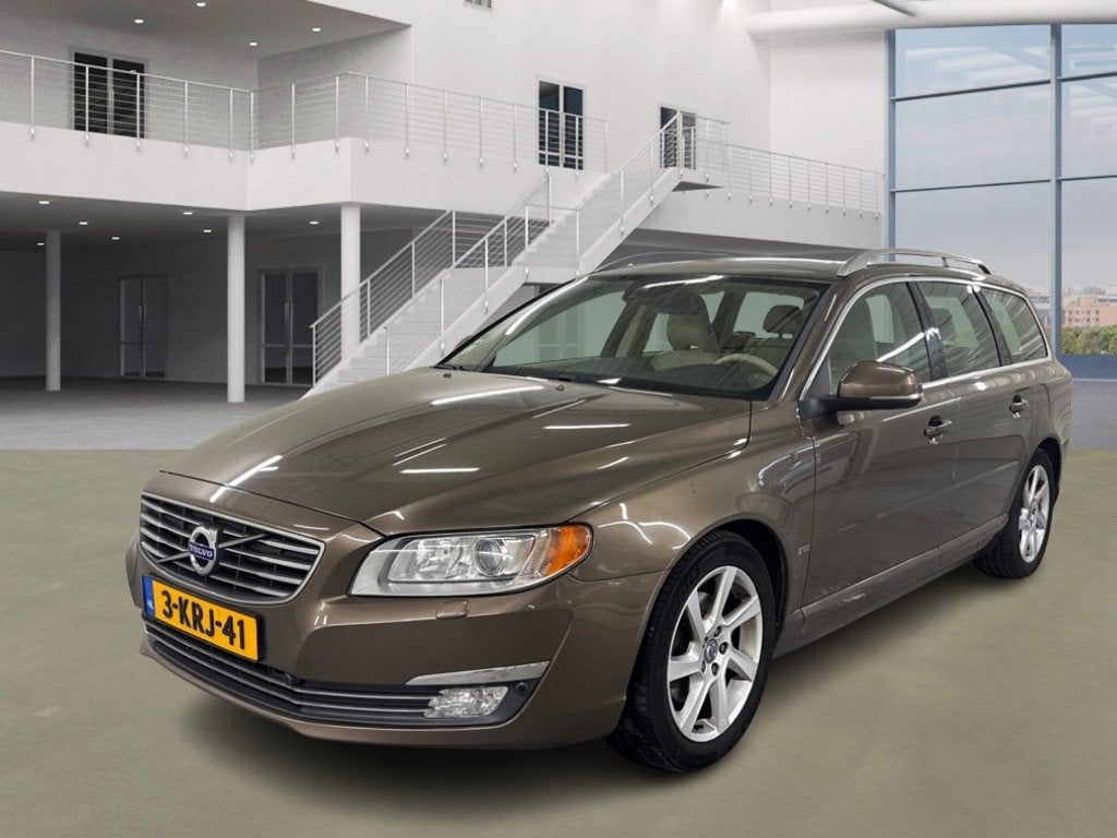 Volvo V70 1.6 D2 Summum/AUTOMAAT/NAVI/LEDER, Auto's, Volvo, Bedrijf, Te koop, V70, ABS, Airbags, Airconditioning, Automatische klimaatregeling