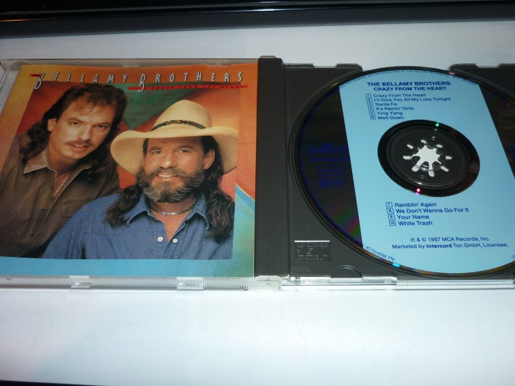 The Bellamy Brothers - Crazy From The Heart CD, Cd's en Dvd's, Inclusief boekje, Gebruikt, Verzenden, Country