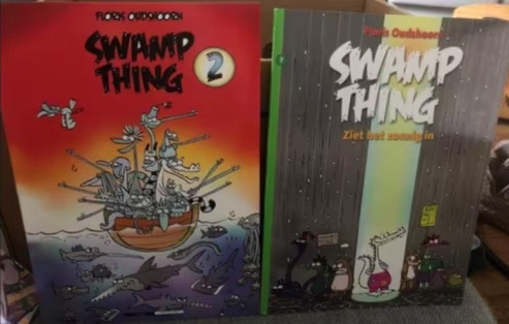 ziet het zonnig in swamp thing floris oudshoorn g12, Boeken, Eén stripboek, Ophalen of Verzenden, Zo goed als nieuw