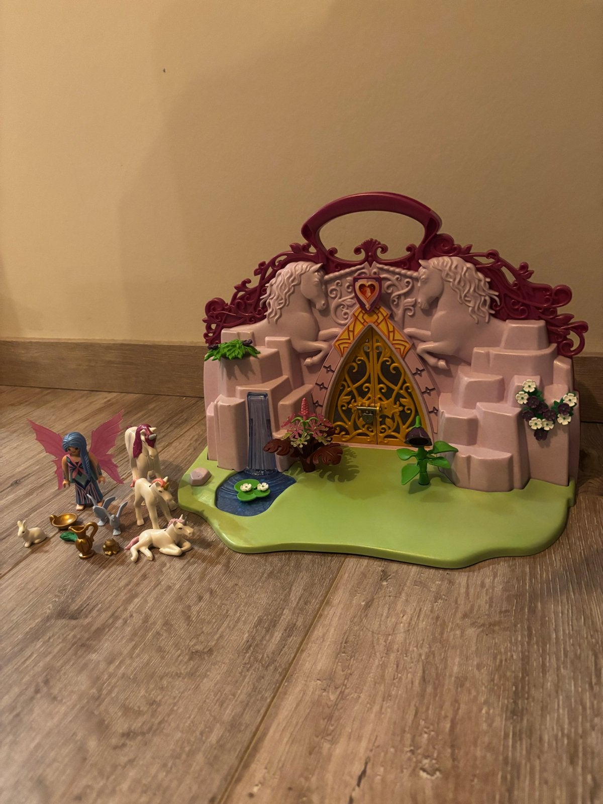 Playmobil Eenhoorn Kasteel met Fee en Eenhoorns, Ophalen of Verzenden, Nieuw, Meisje