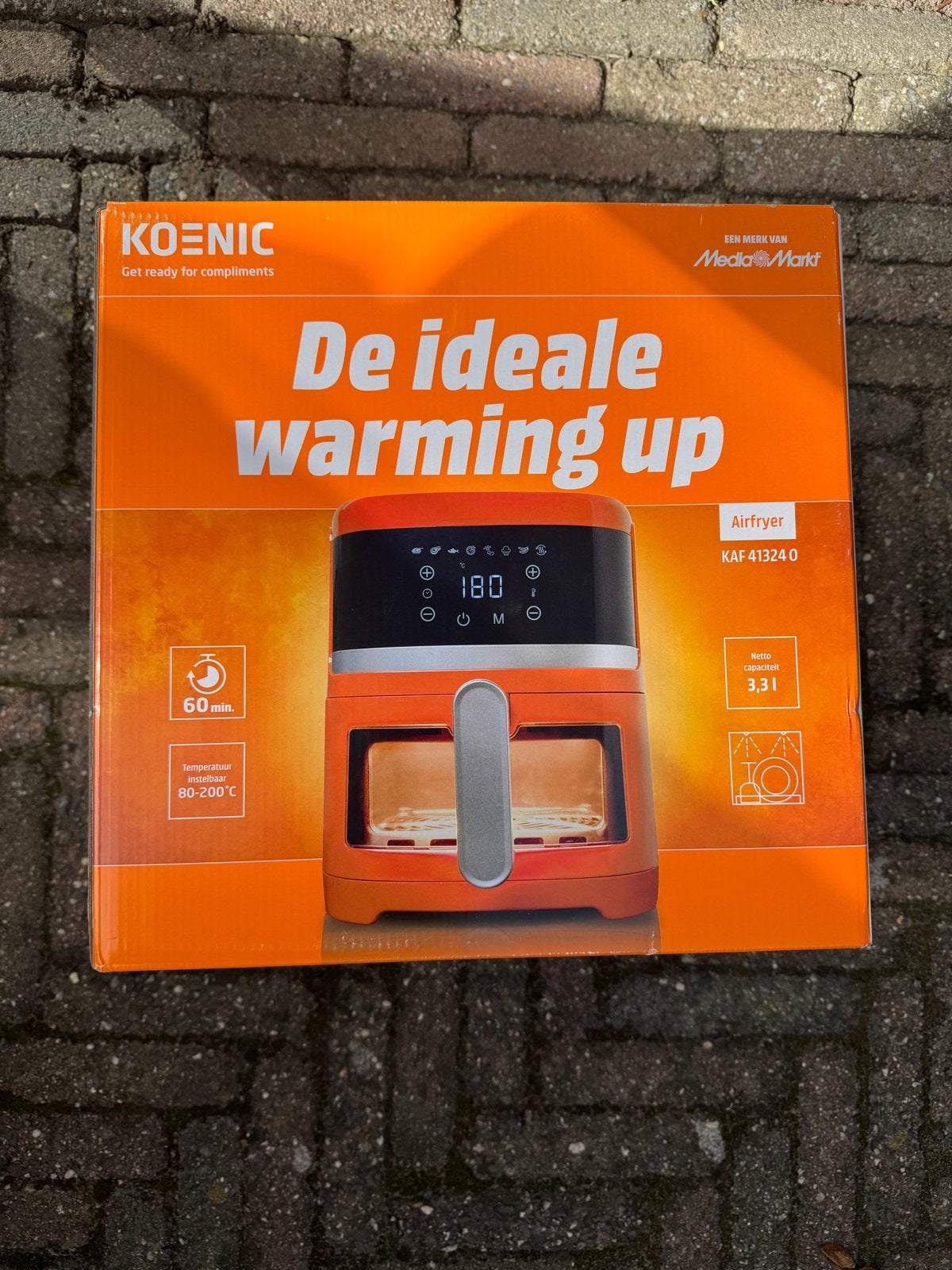 Nieuwe Koenic Airfryer KAF 41324 O - Ongebruikt in doos