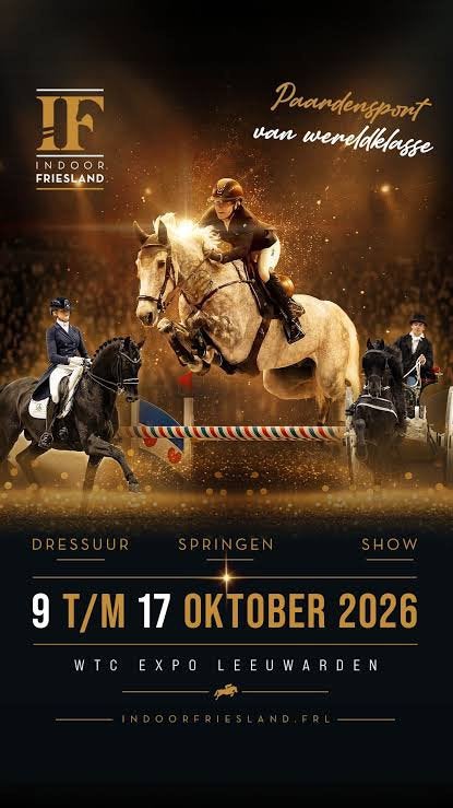 Indoor Friesland Dressuur Zo 11 okt, Twee personen, Oktober