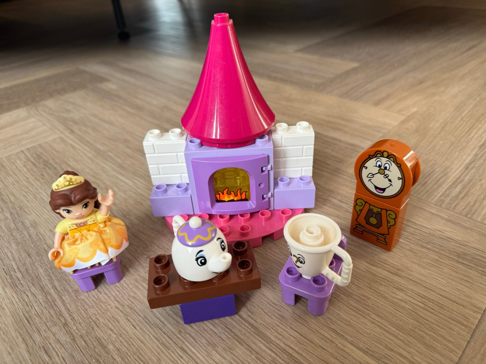 Lego Duplo Disney Belle's Kasteel met figuren, Verzenden, Gebruikt, Overige merken