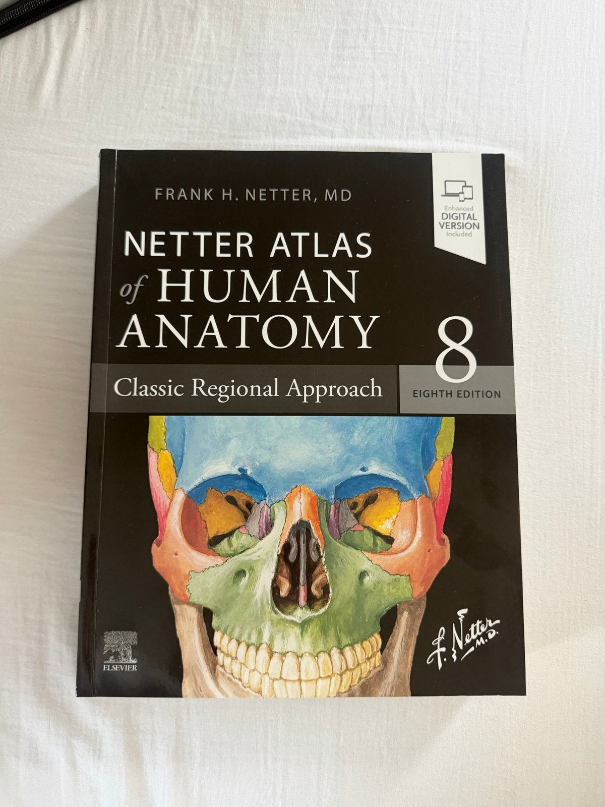 Netter Atlas of Human Anatomy 8e - Zo goed als nieuw, Boeken, Ophalen of Verzenden, Beta, Nieuw, HBO