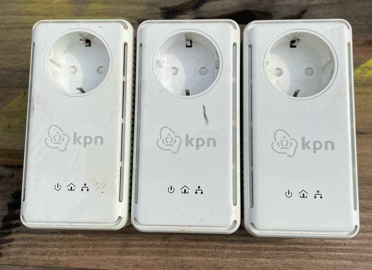 3x KPN Netwerk Adapters - Powerline voor stabiel internet, Ophalen of Verzenden, Gebruikt