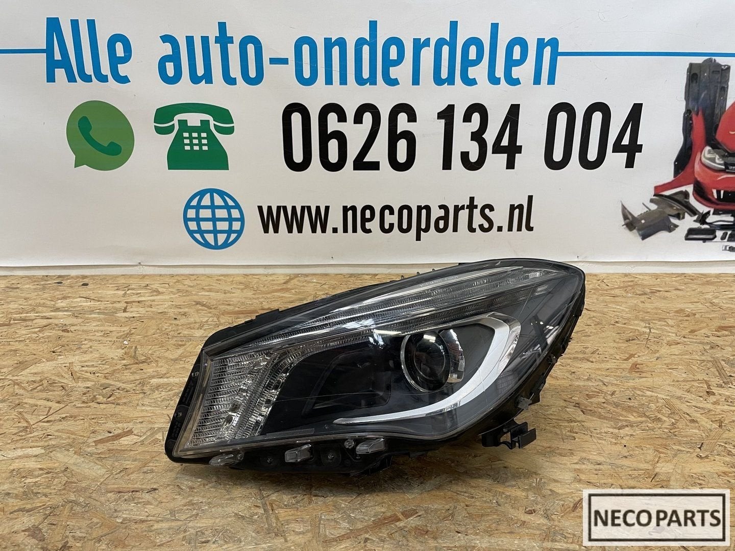 CLA W117 BIXENON BI XENON LED KOPLAMP LINKS A1179065100, Auto-onderdelen, Gebruikt, -, Ophalen of Verzenden, -