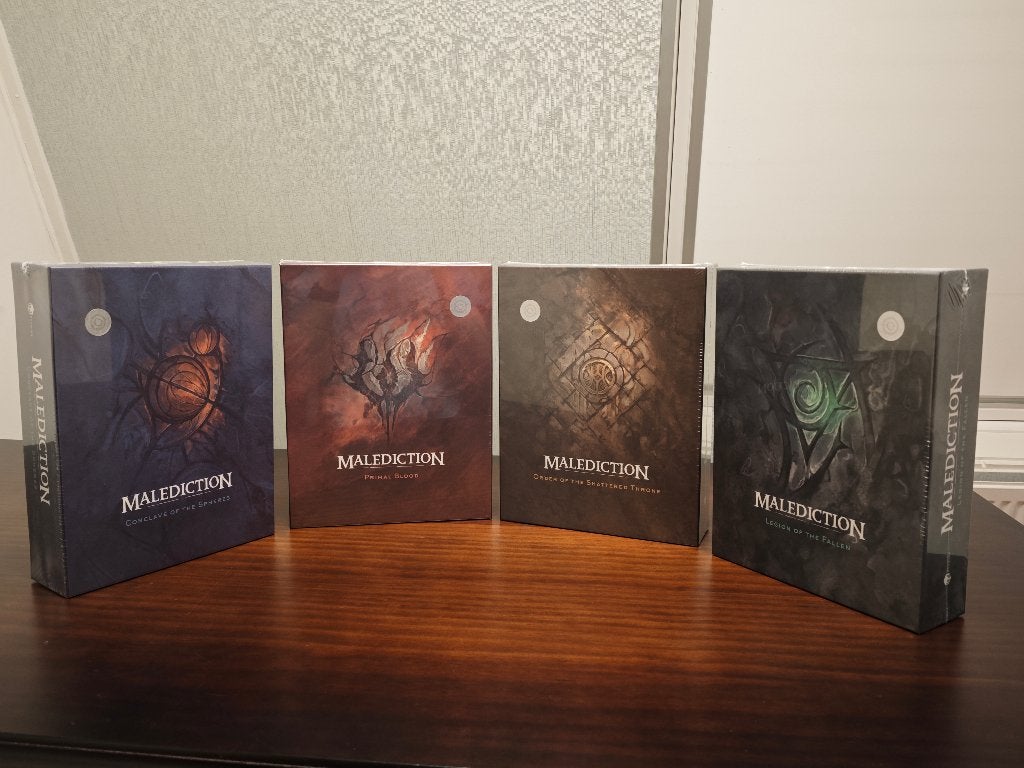 Malediction - Miniatures Card Game - Limited Edition, Ophalen of Verzenden, Nieuw