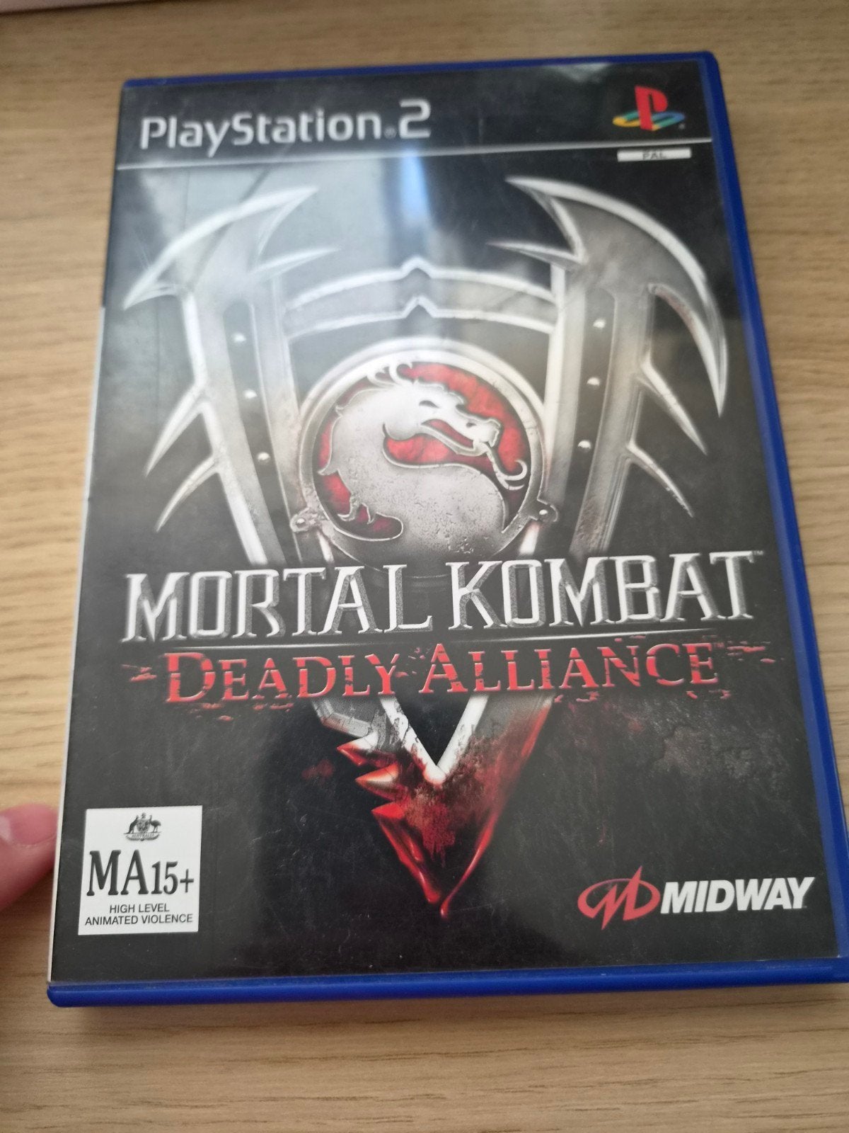 Mortal Kombat Deadly Alliance - PlayStation 2, Spelcomputers en Games, Gebruikt, Vechten, 2 spelers, Eén computer