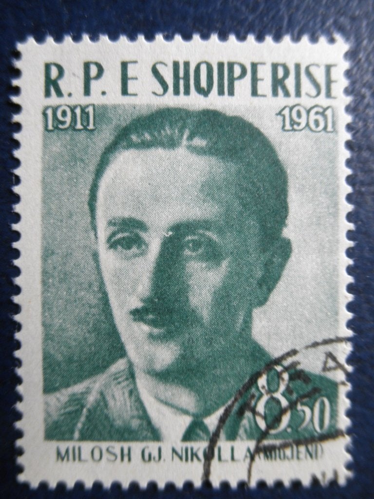 Postzegels Albanië 1961 nr. 637 Nikolla - cat.w. € 1,50., Ophalen of Verzenden, Overige landen, Gestempeld